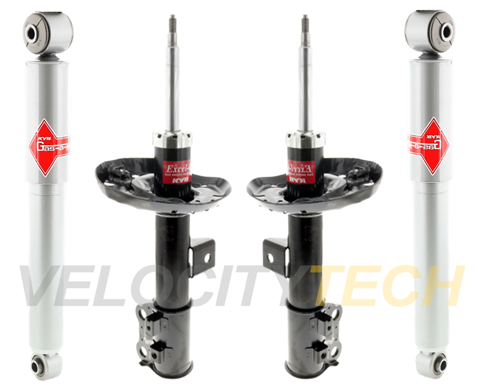 KYB Excel-G & Gas-A-Just Struts Shocks Fits 2013-2017 Hyundai Veloster Set of 4