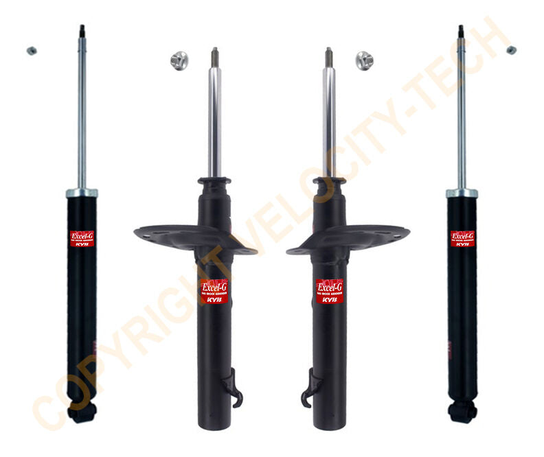 KYB EXCEL-G GAS STRUTS SHOCKS FRONT & REAR 06-11 FORD FOCUS SET OF 4