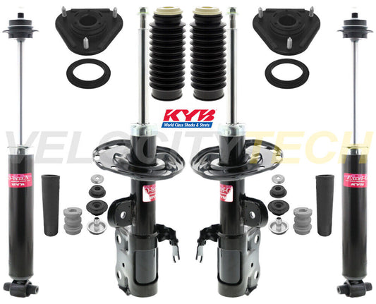 KYB Excel-G Front & Rear Struts Shocks Mounts Boots 2010-2015 Toyota Prius Kit