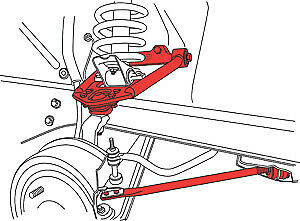 SPC Front Control Arm Camber Caster Kit fits Mustang Falcon Ranchero 94218