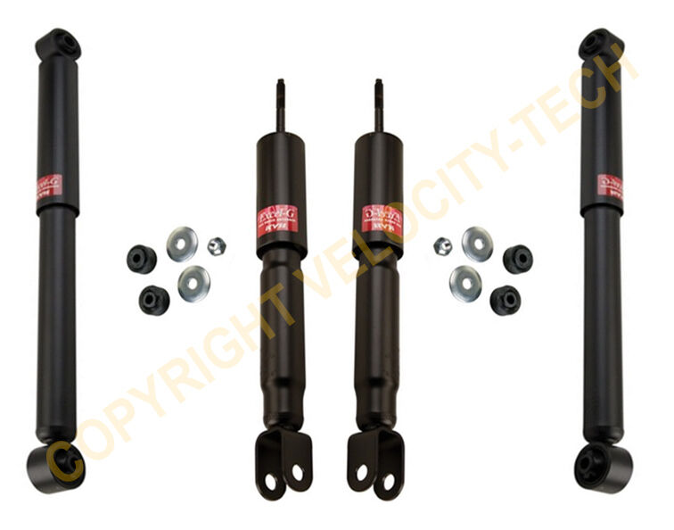 KYB 4 EXCEL-G GAS SHOCKS STRUTS 2002-2006 Z-71 CHEVY AVALANCHE OFF ROAD PKG.