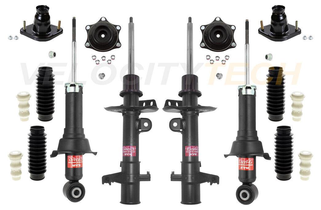 KYB Front & Rear Excel-G Gas Struts Shocks Mounts Boots 2007-2011 HONDA CR-V