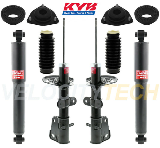 KYB Excel-G Gas Shocks Mounts & Boots Town & Country Grand Caravan REBUILD KIT