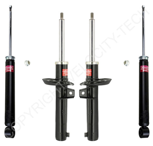 KYB EXCEL-G GAS STRUTS VOLKSWAGEN MK5 MK6 JETTA GOLF RABBIT & GTI 06 - 13 SET 4