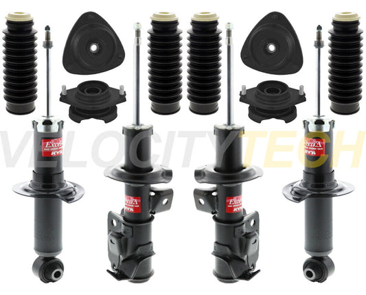 KYB Excel-G Struts Shocks Mounts Boots for 13-20 Scion FR-S Toyota 86 Subaru BRZ