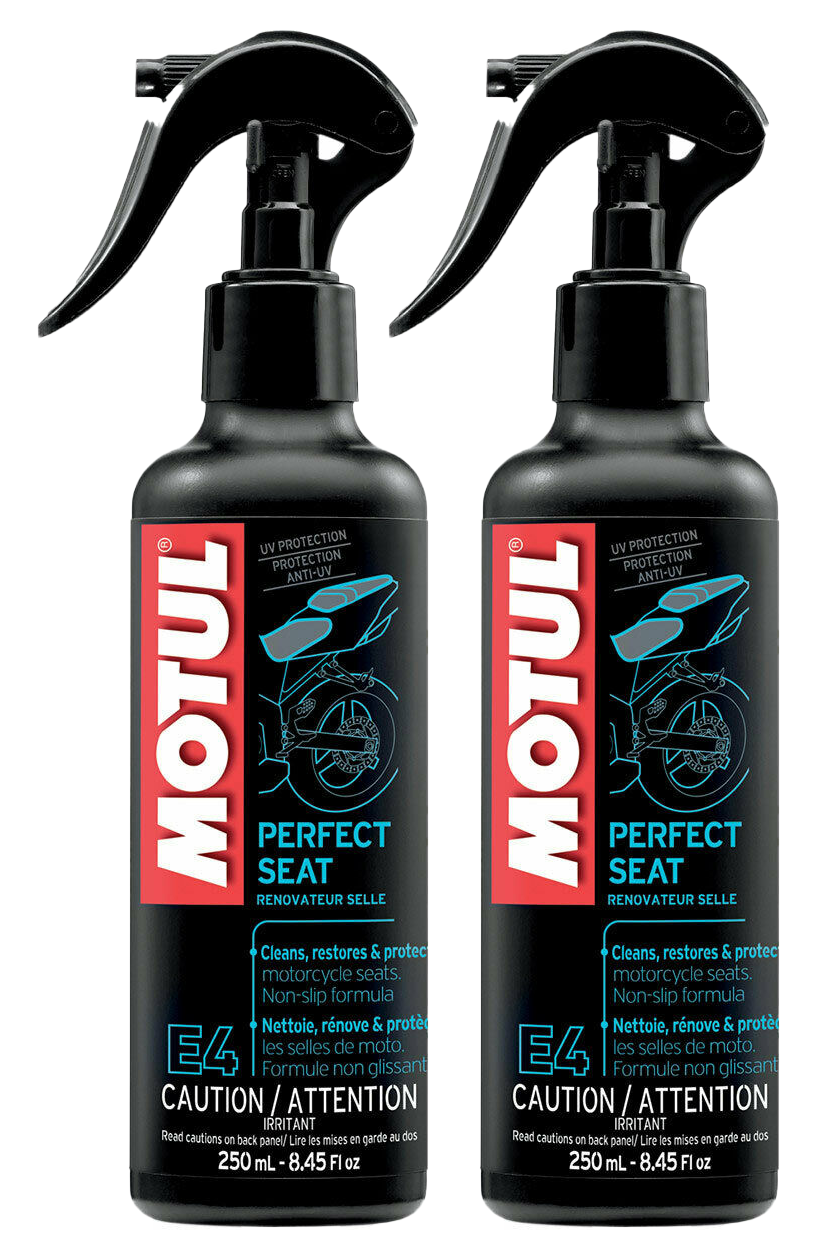 Motul E4 PERFECT SEAT Motorcycle 250mL/ 8.45 oz #103254 - 2 Bottles