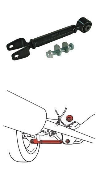 SPC REAR ADJUSTABLE CARMBER TOE CONTROL ARM KIT 72280 (1 SIDE)