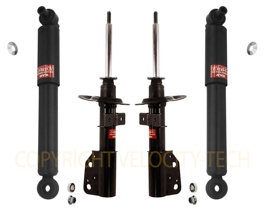 KYB STRUTS SHOCKS FRONT & REAR BUICK ENCLAVE CHEVY TRAVERSE ACADIA SET OF 4