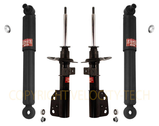 KYB STRUTS SHOCKS FRONT & REAR BUICK ENCLAVE CHEVY TRAVERSE ACADIA SET OF 4