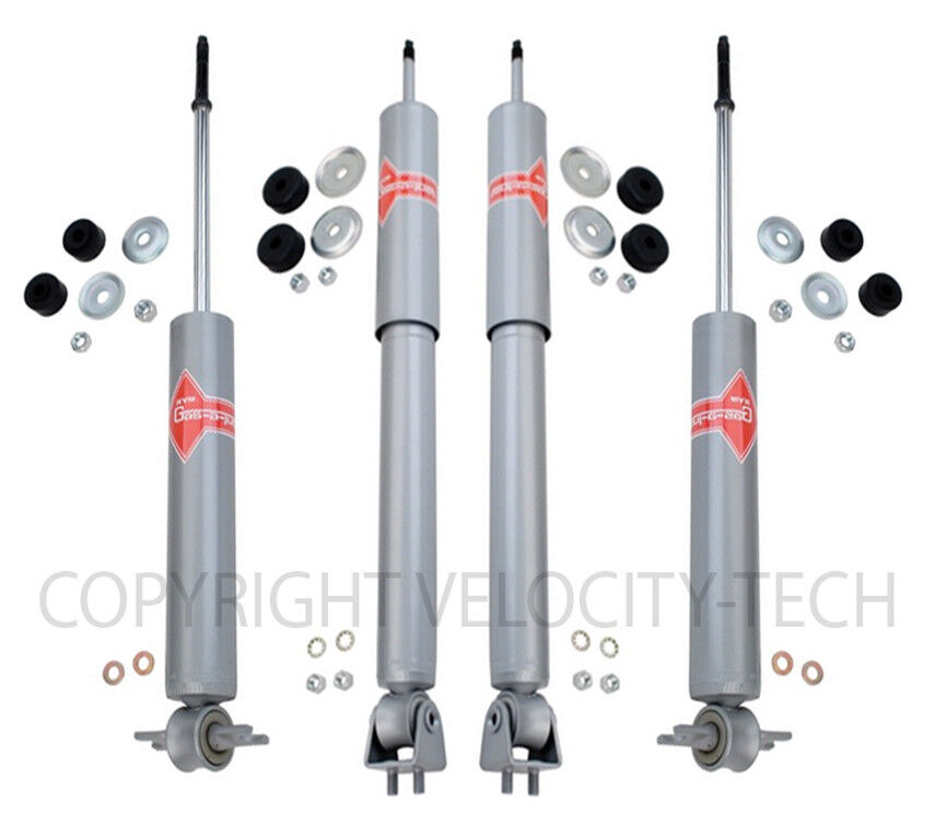 KYB GAS-A-JUST SHOCKS MERCEDES R107 C107 W107 380SL 380SLC 450SL SLC 560SL SET 4