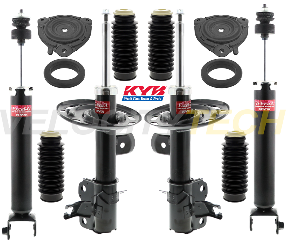 KYB Excel-G Front Rear Struts Shocks Mounts Boots for 13-18 Nissan Altima