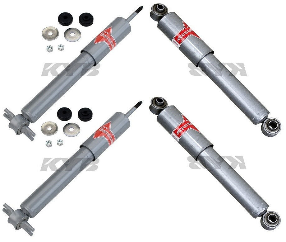 KYB GAS-A-JUST SHOCKS FRONT & REAR 84-87 CHEVROLET CORVETTE KG4537 KG5564 SET