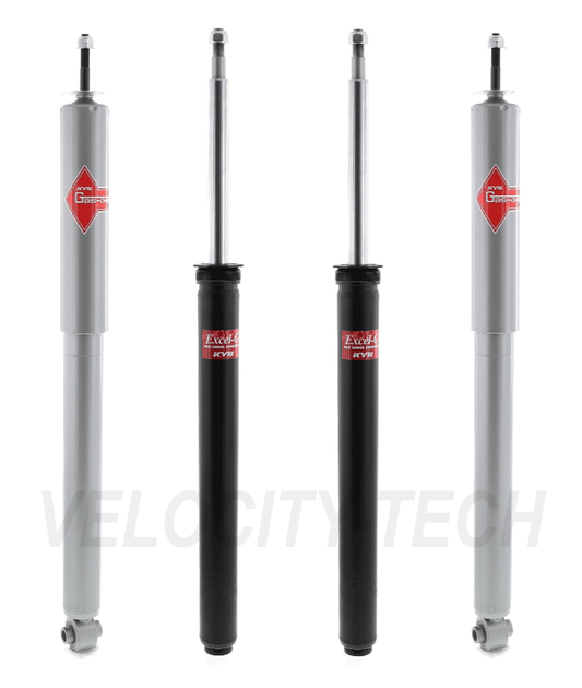 KYB 4 SHOCKS BMW E30 318i 325i 325is M3 325e 85 to 91 364021 KG4539 KIT